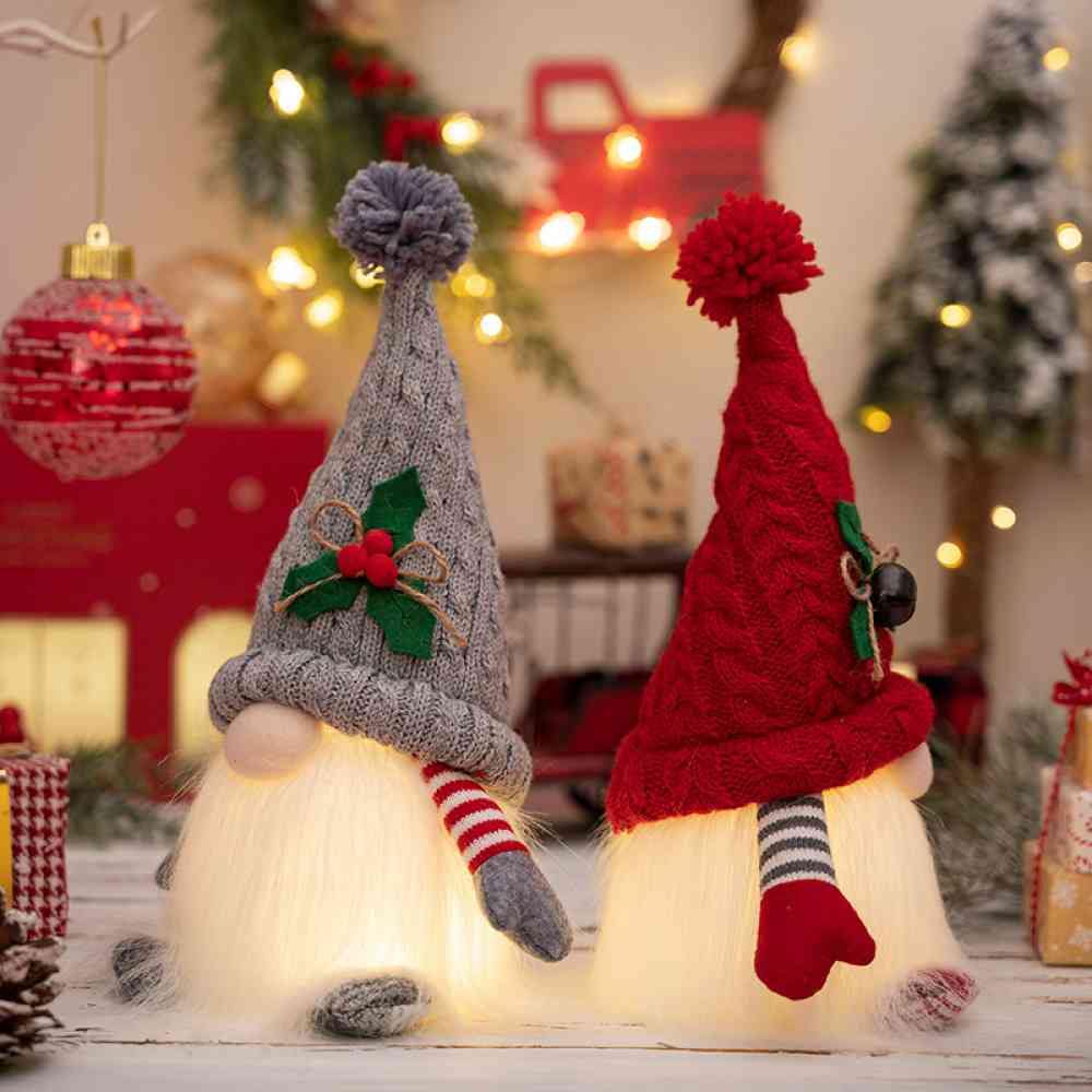 Light-Up Short Leg Faceless Gnome - Trendsi