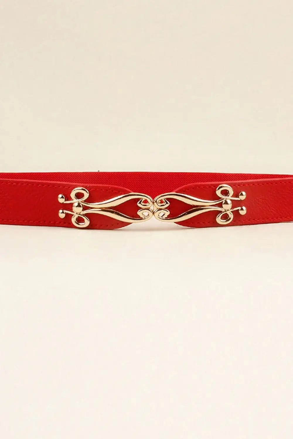 Alloy Buckle Elastic Belt - Trendsi - Flyclothing LLC