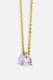 Stainless Steel Geometrical Shape Necklace - Trendsi - Flyclothing LLC
