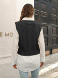 Urban Style V-Neck Sweater Vest - Trendsi - Flyclothing LLC