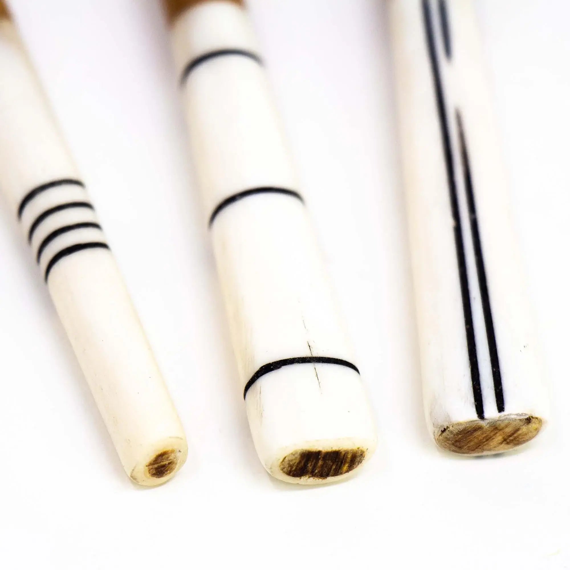 Simple Batik Olive Wood Fork Set of 3 - Jedando - Flyclothing LLC