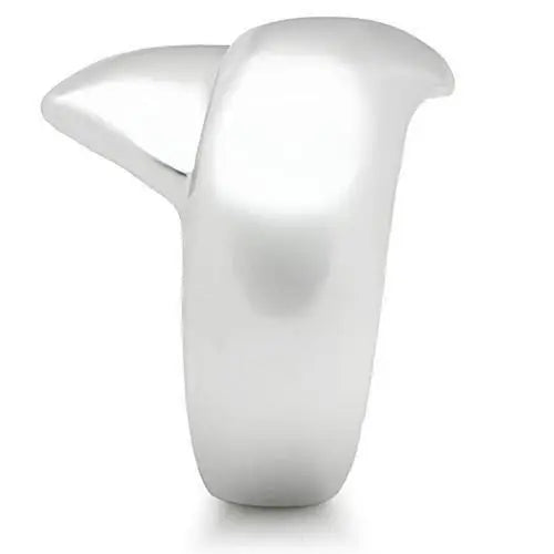 Alamode Rhodium Brass Ring with No Stone - Alamode - Flyclothing LLC