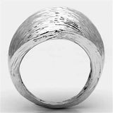 Alamode Rhodium Brass Ring with No Stone - Alamode - Flyclothing LLC