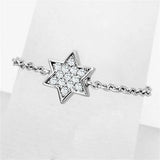 Alamode Rhodium Brass Ring with AAA Grade CZ in Clear - Alamode - Flyclothing LLC