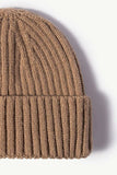 Rib-Knit Cuff Beanie - Trendsi - Flyclothing LLC