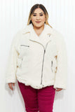 Davi & Dani Come a Little Closer Full Size Faux Fur Jacket - Trendsi - Flyclothing LLC