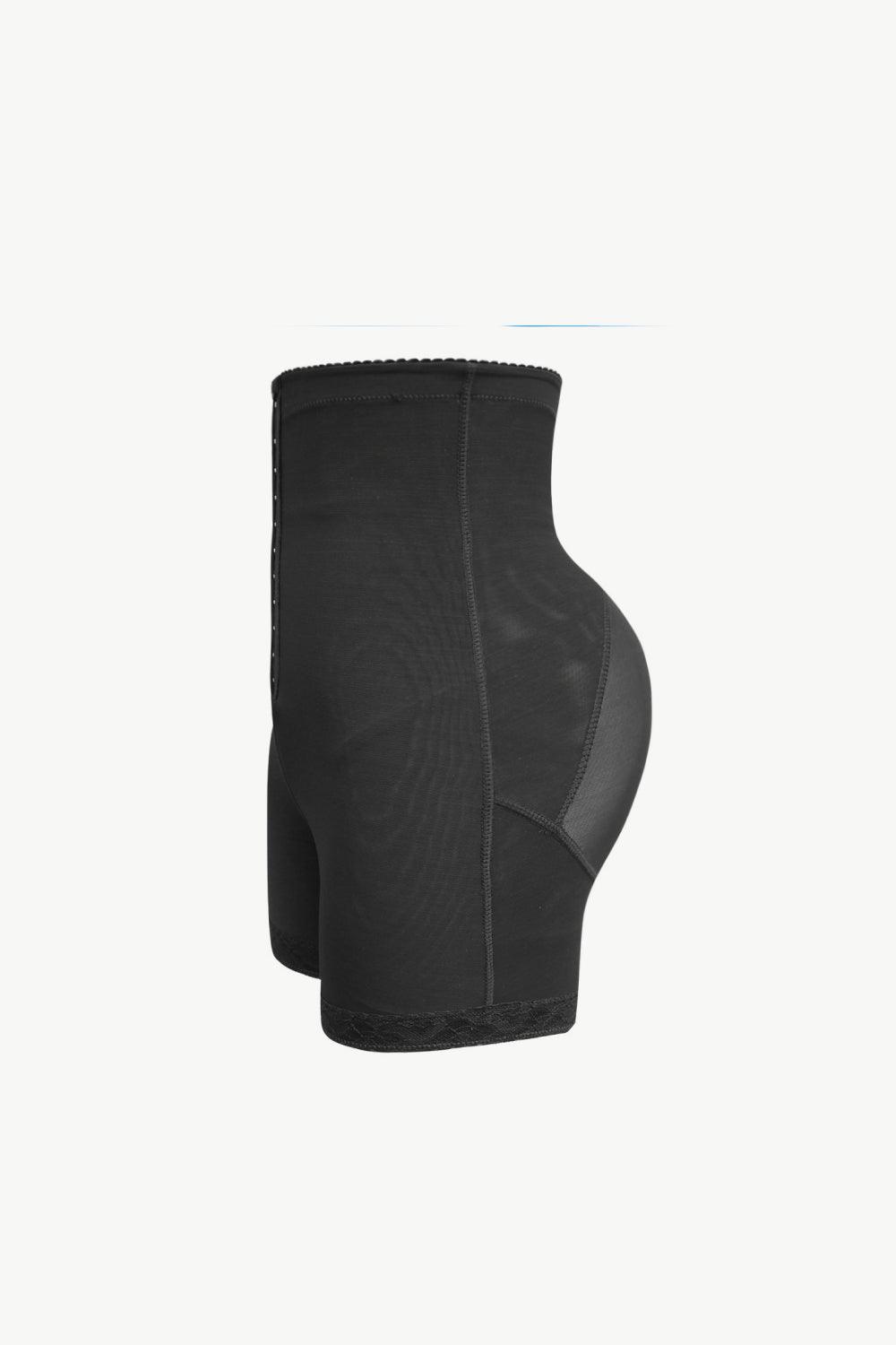 Full Size Hook-and-Eye Shaping Shorts - Flyclothing LLC