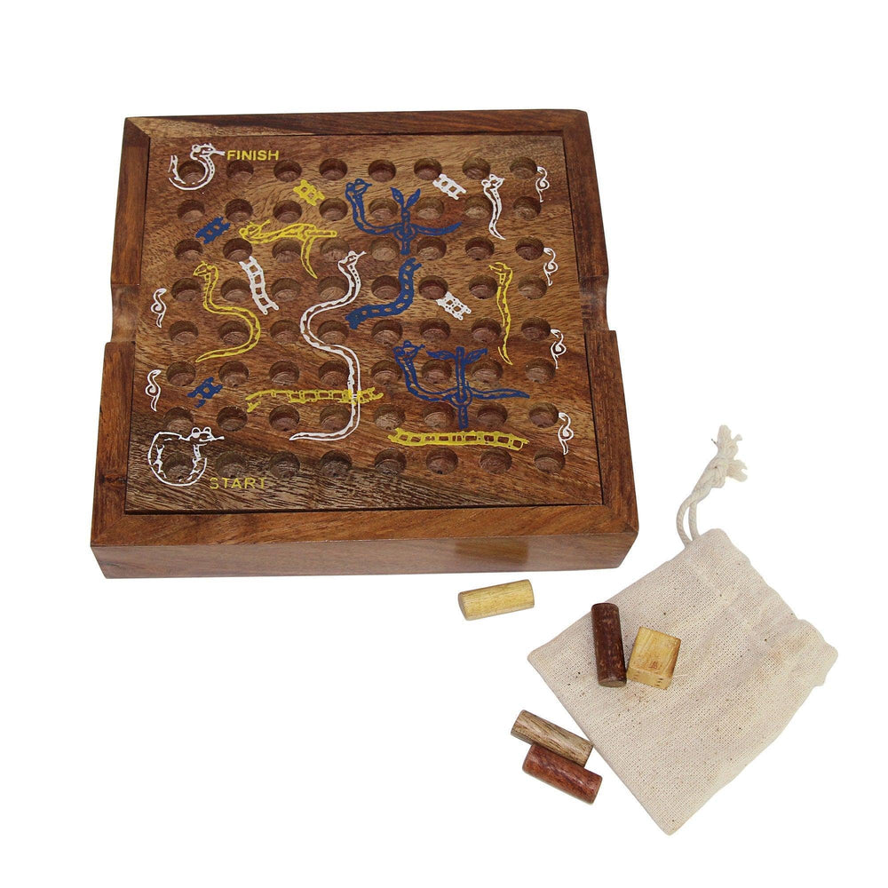 Handmade Snake and Ladders Game - Asha Handicrafts
