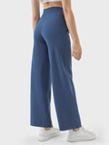 Drawstring Active Pants with Pockets - Trendsi - Flyclothing LLC