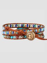 Triple-Layer Natural Stone Bracelet - Trendsi - Flyclothing LLC