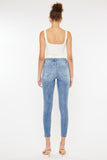 Kancan High Waist Cat's Whiskers Skinny Jeans - Trendsi