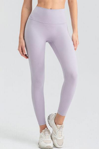 High Waist Skinny Active Pants - Trendsi