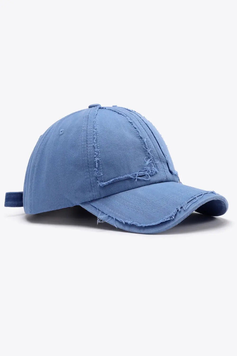 Distressed Adjustable Baseball Cap - Trendsi - Flyclothing LLC