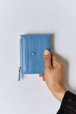 David Jones Texture PU Leather Mini Wallet - Trendsi - Flyclothing LLC