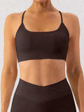 Spaghetti Strap Active Bra - Trendsi - Flyclothing LLC
