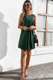 Round Neck Sleeveless Mini Dress - Trendsi - Flyclothing LLC