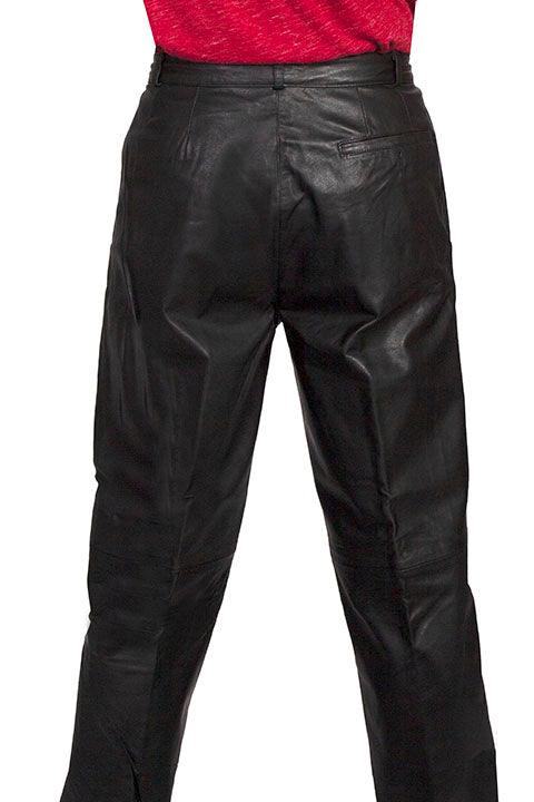 Scully BLACK PLONGE PANTS PLEATED FRONT - Flyclothing LLC