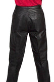 Scully BLACK PLONGE PANTS PLEATED FRONT - Scully Leather