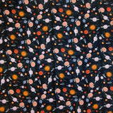 Rockmount Clothing Mens Solar System Print Short Sleeve Western Shirt in Navy - Rockmount Clothing