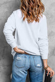 MERRY AND BRIGHT Graphic Sweatshirt - Trendsi - Flyclothing LLC