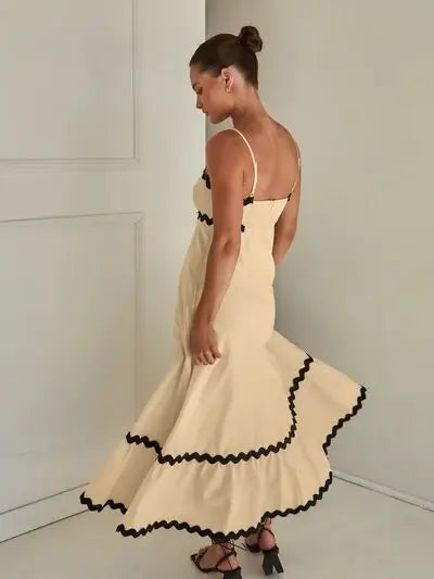 Spaghetti Strap Maxi Dress - Trendsi - Flyclothing LLC