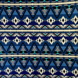 Rockmount Clothing Blue Native Print Western Bandana - Rockmount Clothing