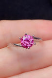 Can't Stop Your Shine 1 Carat Moissanite Ring - Trendsi