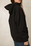Simply Love Full Size CREATE HAPPINESS Graphic Hoodie - Trendsi