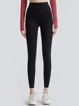 Wide Waistband Sports Leggings - Trendsi - Flyclothing LLC