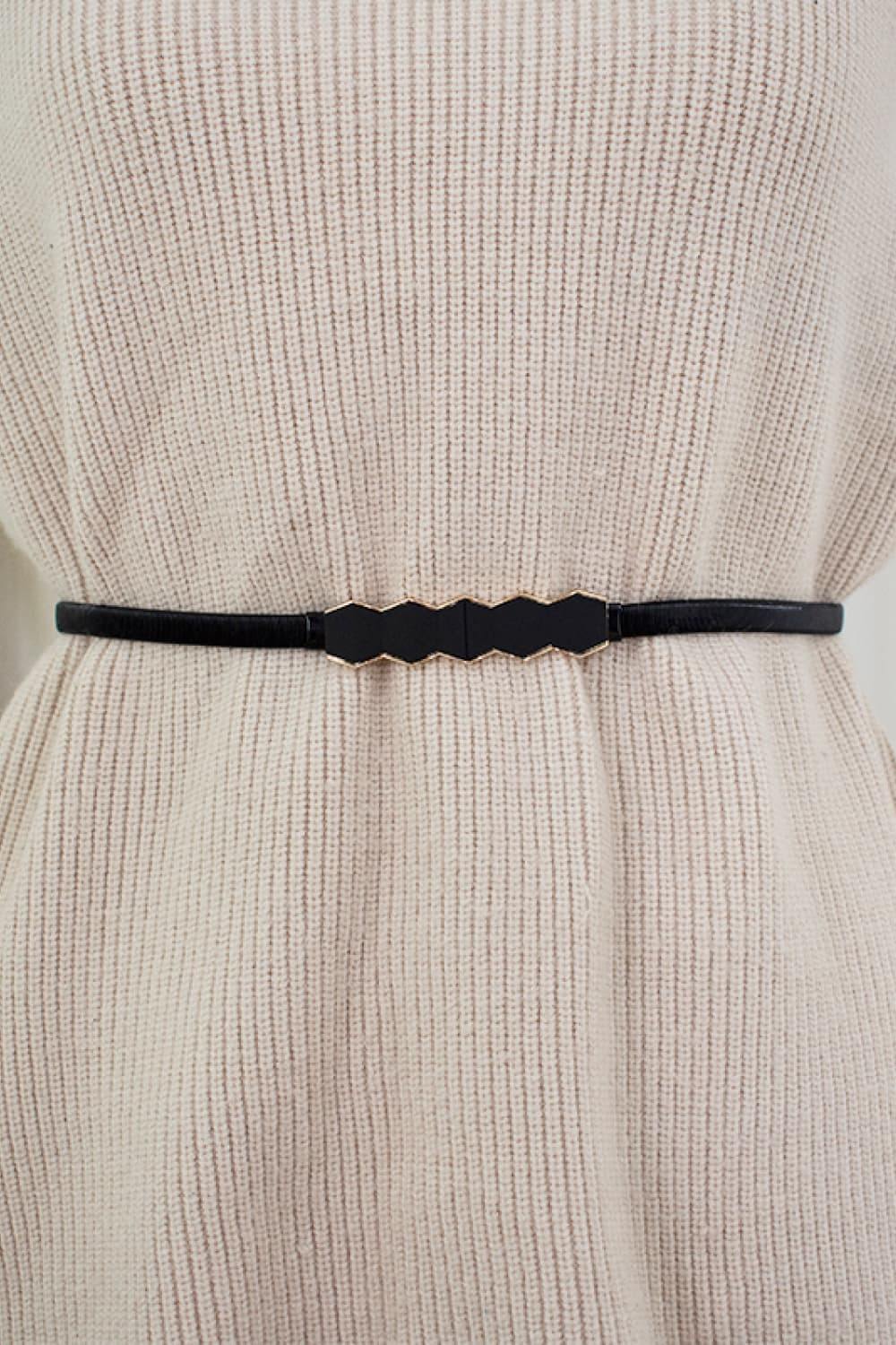 Iron Skinny Belt - Trendsi