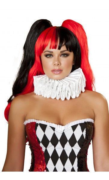 Roma Costume Black Red Wig - Flyclothing LLC