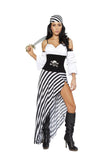 Roma Costume 6pc Pirate Lass - Roma Costume