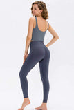 Cropped Scoop Neck Active Tank Top - Trendsi - Flyclothing LLC