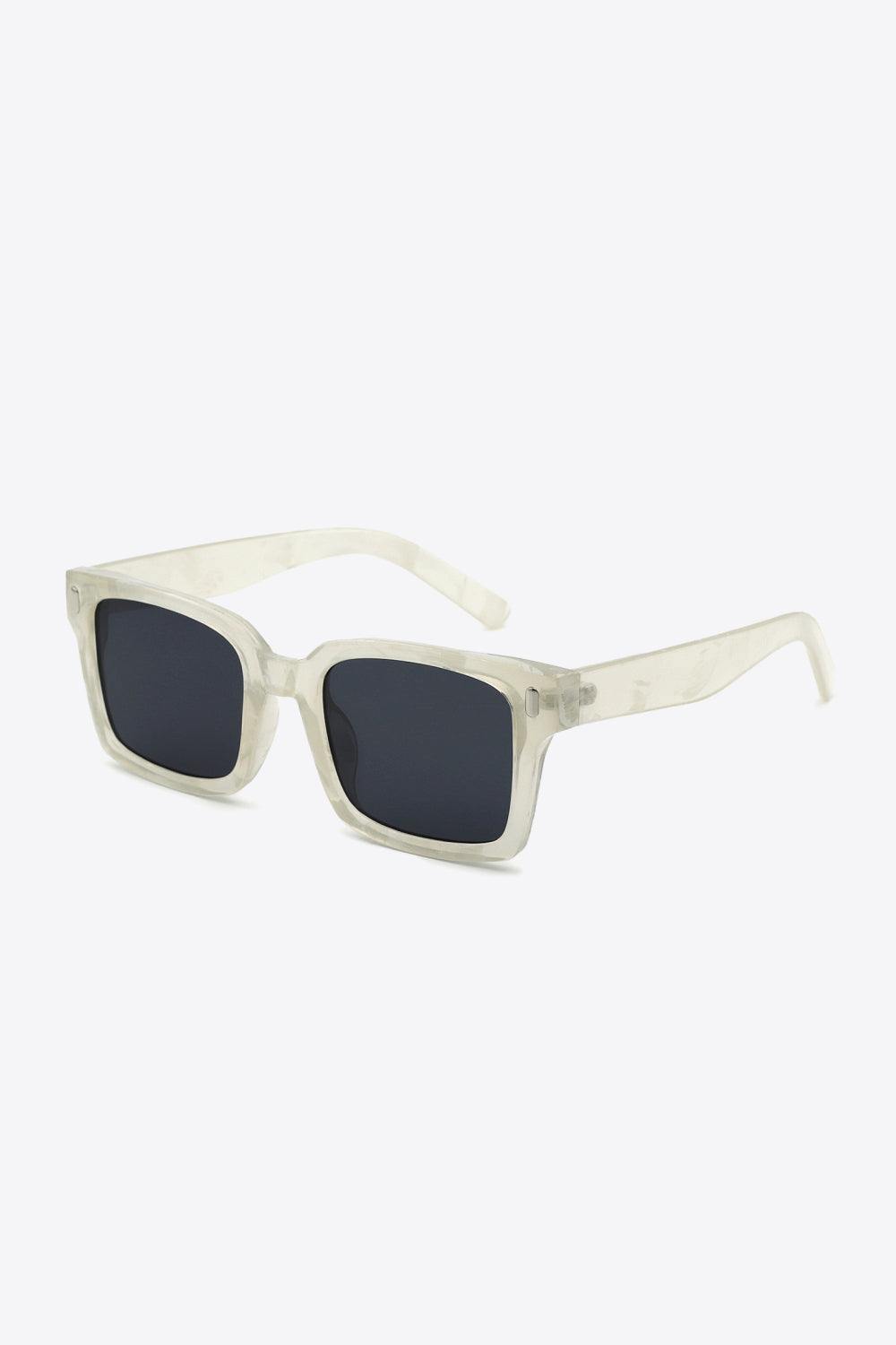 UV400 Polycarbonate Square Sunglasses - Flyclothing LLC