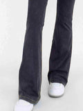 Wide Waistband Bootcut Jeans with Pockets - Trendsi - Flyclothing LLC
