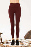 High Waist Skinny Active Pants - Trendsi - Flyclothing LLC