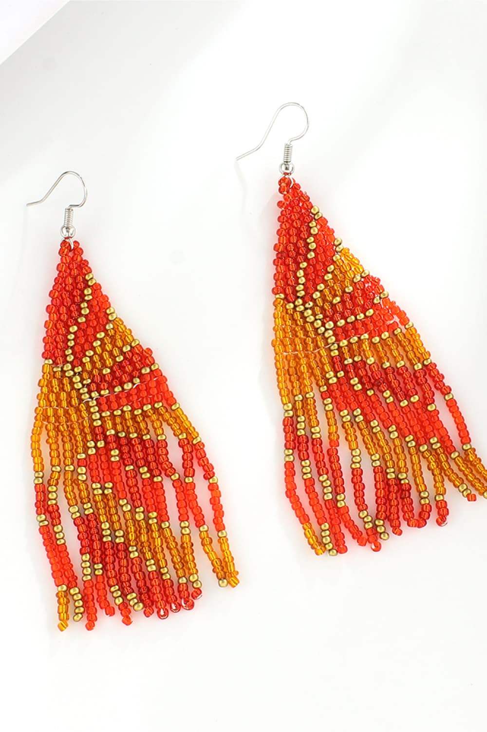 Beaded Dangle Earrings - Trendsi - Flyclothing LLC