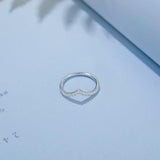 Moissanite 925 Sterling Silver Ring - Flyclothing LLC
