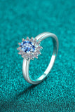 On My Own Moissanite Ring - Trendsi