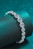925 Sterling Silver 10.4 Carat Moissanite Bracelet - Trendsi