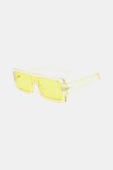 Polycarbonate Frame Rectangle Sunglasses - Trendsi - Flyclothing LLC