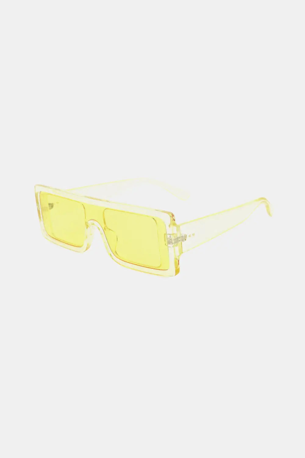 Polycarbonate Frame Rectangle Sunglasses - Trendsi - Flyclothing LLC