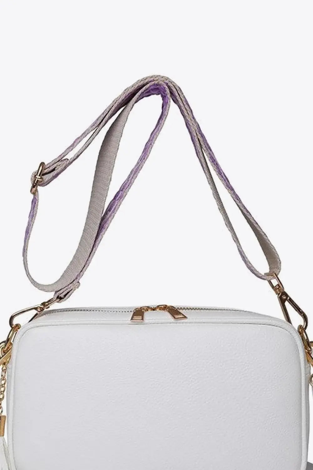 PU Leather Tassel Crossbody Bag - Trendsi - Flyclothing LLC