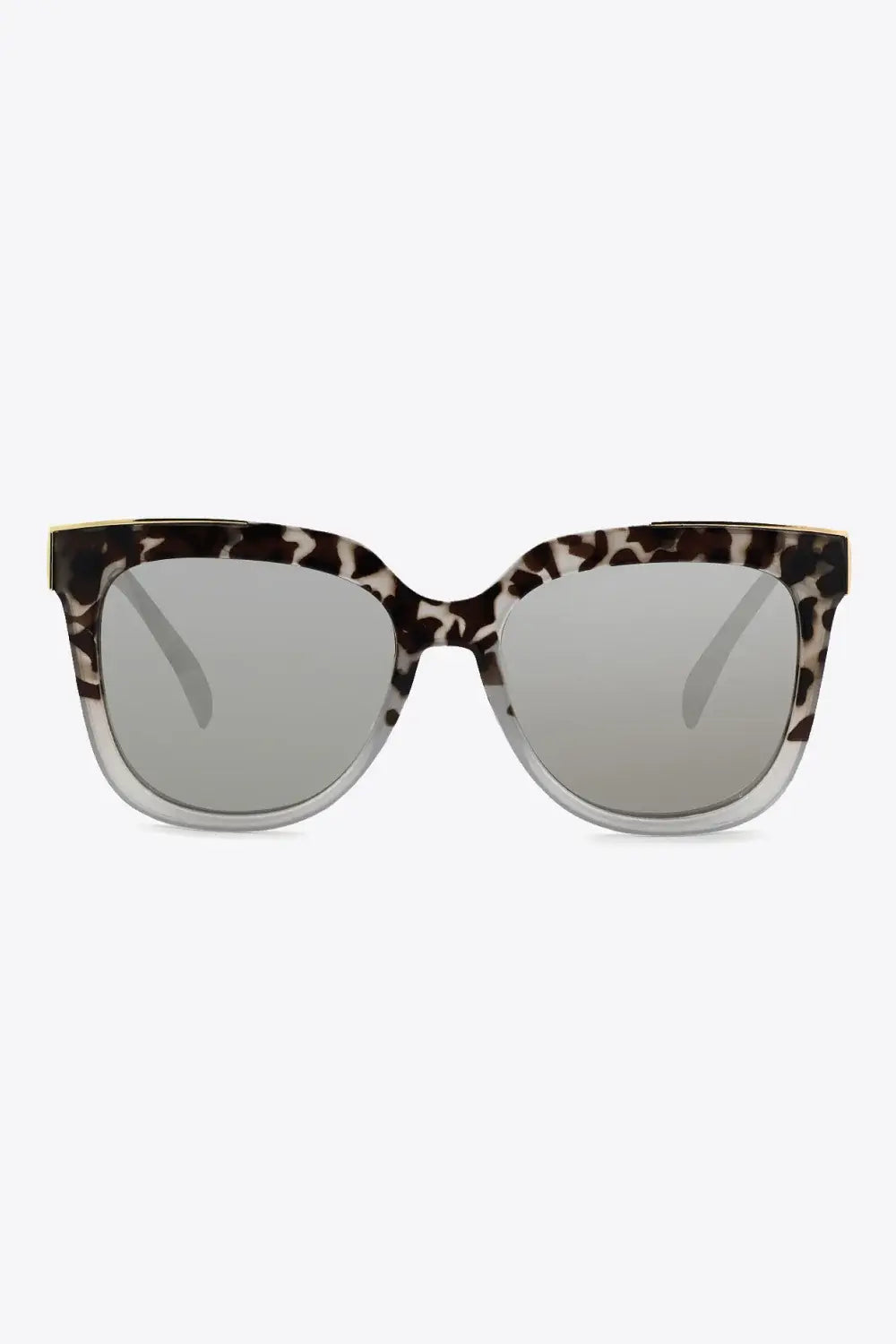 Tortoiseshell Polycarbonate Frame Full Rim Sunglasses - Trendsi - Flyclothing LLC