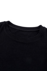 Polka Dot Flutter Sleeve Top - Trendsi - Flyclothing LLC