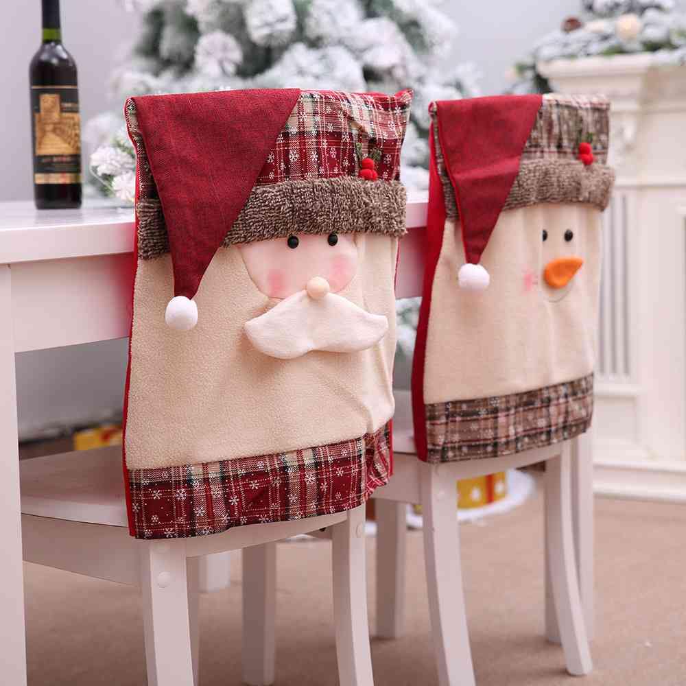 Pom-Pom Trim Chair Cover - Trendsi