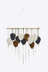 Hand-Woven Feather Macrame Wall Hanging - Flyclothing LLC