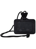 Scully BLACK ID HOLDER W/CORD - Scully Leather