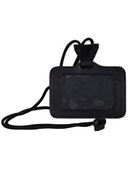 Scully BLACK ID HOLDER W/CORD - Scully Leather