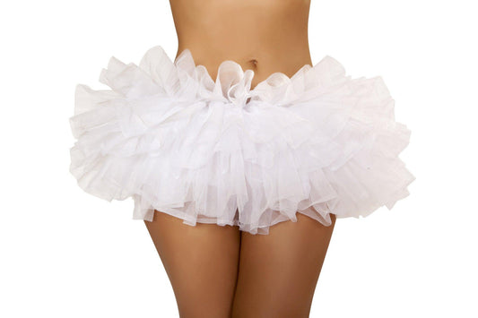 Roma Costume Mini Petticoat features as fluffy and ruffle striped - Roma Costume